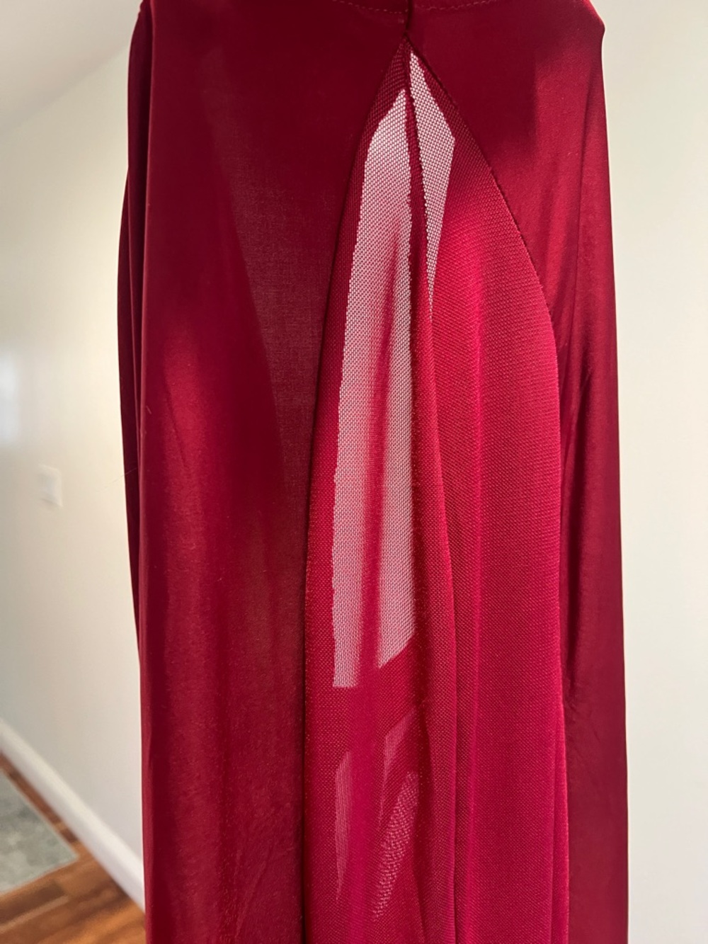 PrettyLittleThing Red Maxi Skirt - Picture 5 of 6